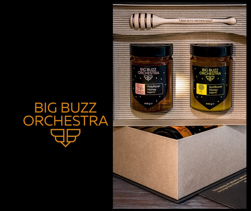 
                  
                    Big Buzz Orchestra Honey Natural Polyfloral & Sunflower Honey - Big Buzz Duet
                  
                